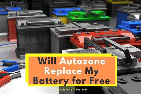 autozone free battery replacement